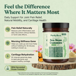PurityRoot™ Sea Moss 16-In-1 Gummies